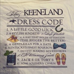 Southern Proper Keeneland Dress Code T-Shirt